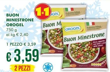Offerta per Orogel - Buon Minestrone a 3,59€ in Crai