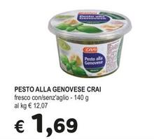 Offerta per Pesto a 1,69€ in Crai
