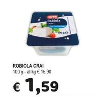 Offerta per Robiola a 1,59€ in Crai