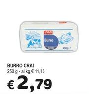 Offerta per Burro a 2,79€ in Crai