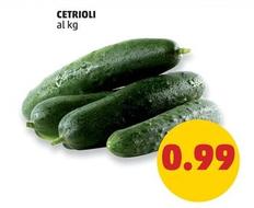 Offerta per Cetrioli a 0,99€ in PENNY