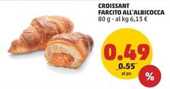 Offerta per Croissant Farcito All'Albicocca a 0,49€ in PENNY