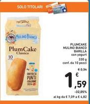 Offerta per Barilla - Plumcake Mulino Bianco a 1,59€ in Spazio Conad