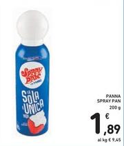 Offerta per Spray Pan - Panna a 1,89€ in Spazio Conad