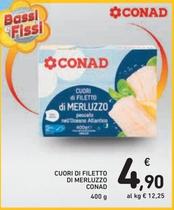 Offerta per Conad - Cuori Di Filetto Di Merluzzo a 4,9€ in Spazio Conad