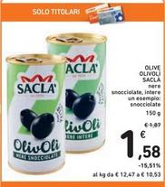 Offerta per  Sacla - Olive Olivolí  a 1,58€ in Spazio Conad