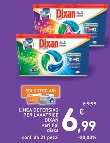 Offerta per Dixan - Linea Detersivo Per Lavatrice a 6,99€ in Spazio Conad