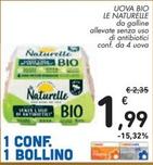 Offerta per Le Naturelle - Uova Bio a 1,99€ in Spazio Conad