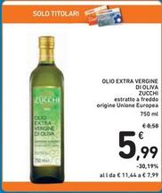 Offerta per Zucchi - Olio Extra Vergine Di Oliva a 5,99€ in Spazio Conad