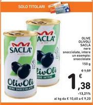 Offerta per Saclà - Olive Olivoli a 1,38€ in Spazio Conad