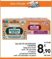 Offerta per Pampers - Salviette Detergenti a 8,9€ in Spazio Conad