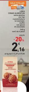 Offerta per Conad - Linea Alimentum a 2,16€ in Spazio Conad