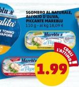 Offerta per Mareblu - Sgombro Al Naturale, All'olio D'oliva, Piccante a 1,99€ in PENNY