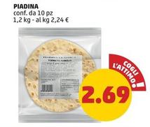 Offerta per Piadina a 2,69€ in PENNY
