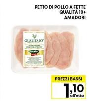 Offerta per Petto di pollo a 1,1€ in Pam