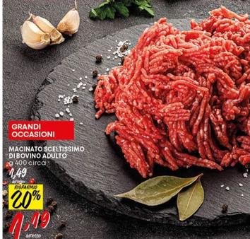 Offerta per Carne macinata a 1,49€ in Pam