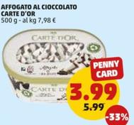 Offerta per Carte D'or - Affogato Al Cioccolato a 3,99€ in PENNY