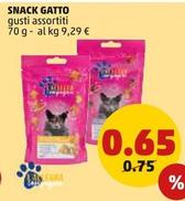 Offerta per Snack Gatto a 0,65€ in PENNY