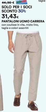Offerta per Carrera - Pantaloni Uomo a 31,43€ in Ipercoop