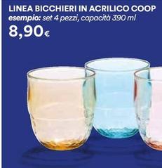 Offerta per Coop - Linea Bicchieri In Acrilico a 8,9€ in Ipercoop