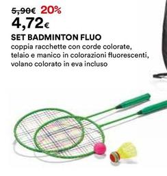 Offerta per Set Badminton Fluo a 4,72€ in Ipercoop