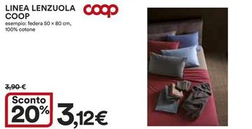 Offerta per Lenzuola a 3,12€ in Ipercoop