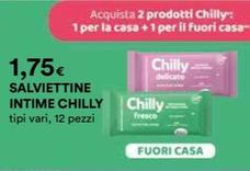 Offerta per Chilly - Salviettine Intime a 1,75€ in Ipercoop