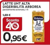 Offerta per Latte parzialmente scremato a 0,95€ in Ipercoop