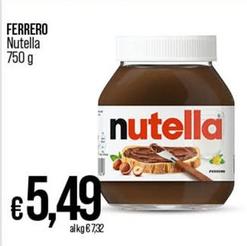Offerta per Nutella a 5,49€ in Ipercoop