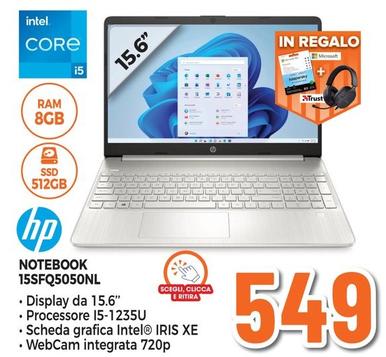Offerta per Hp - Notebook 15SFQ5050NL a 549€ in Expert