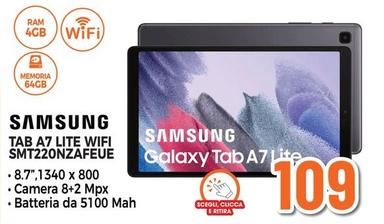 Offerta per Samsung - Tab A7 Lite Wifi SMT220NZAFEUE a 109€ in Expert