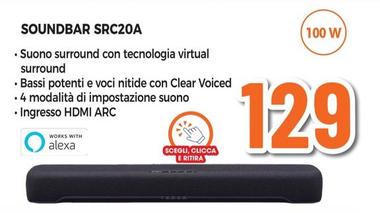 Offerta per Yamaha - Soundbar SRC20A a 129€ in Expert