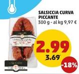 Offerta per Cuor Di Terra - Salsiccia Curva Piccante a 2,99€ in PENNY