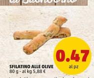 Offerta per Sfilatino Alle Olive a 0,47€ in PENNY