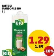 Offerta per My Bio - Latte Di Mandorle a 1,29€ in PENNY