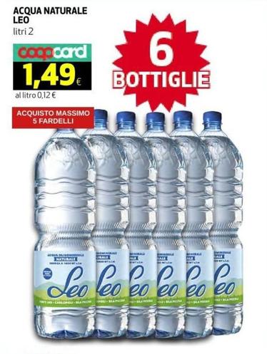 Offerta per Acqua a 1,49€ in Coop