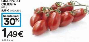 Offerta per Pomodori a 1,49€ in Coop
