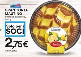 Offerta per Torte a 2,75€ in Coop