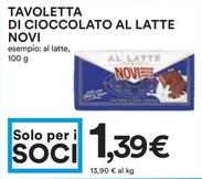 Offerta per Cioccolato a 1,39€ in Coop