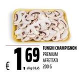 Offerta per Funghi champignon a 1,69€ in Coop