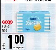 Offerta per Burro a 1€ in Coop
