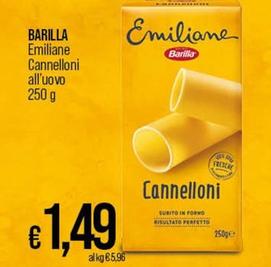 Offerta per Barilla - Emiliane Cannelloni All'Uovo a 1,49€ in Coop