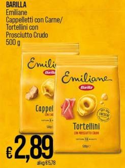 Offerta per Barilla - Emiliane Cappelletti Con Carne a 2,89€ in Coop