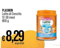 Offerta per Plasmon - Latte Di Crescita 12-36 Mesi a 8,29€ in Coop