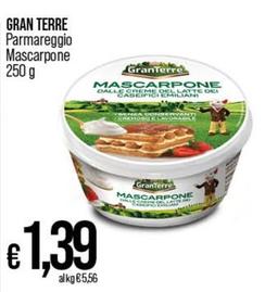 Offerta per Gran Terre - Parmareggio Mascarpone a 1,39€ in Coop