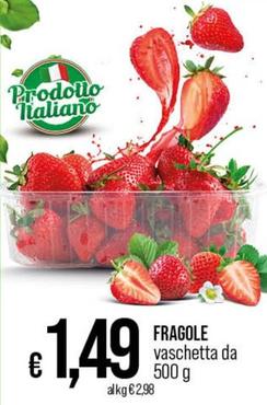 Offerta per Fragole a 1,49€ in Coop