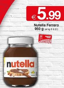 Offerta per Ferrero - Nutella a 5,99€ in Si con Te