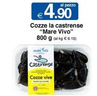 Offerta per Mare Vivo - Cozze La Castrense a 4,9€ in Si con Te