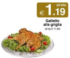 Offerta per Galletto Alla Griglia a 1,19€ in Si con Te