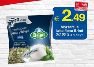 Offerta per Brimi - Mozzarella Latte Fieno a 2,49€ in Si con Te